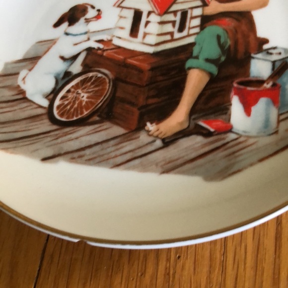 Set of 6  Norman Rockwell Museum 6 1/2" Collector Plates Limited Edition - Picture 8 of 8